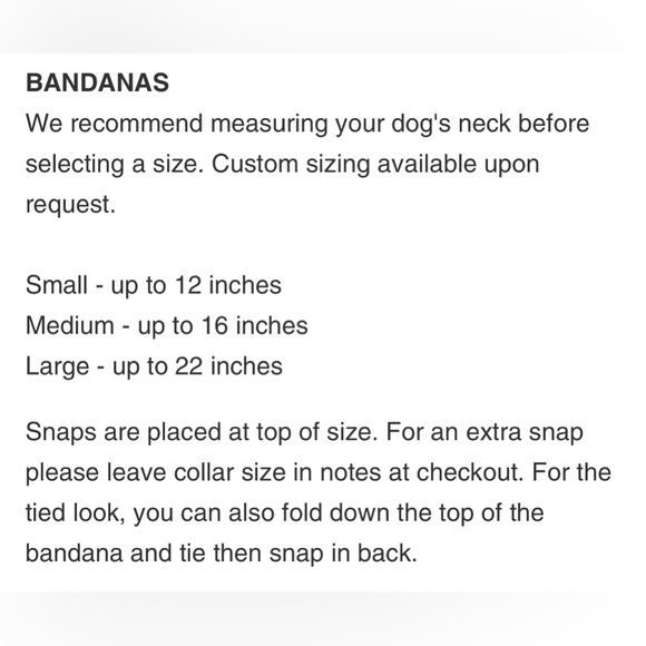 NWT! Port + Paws dog bandanna - Picture 4 of 4